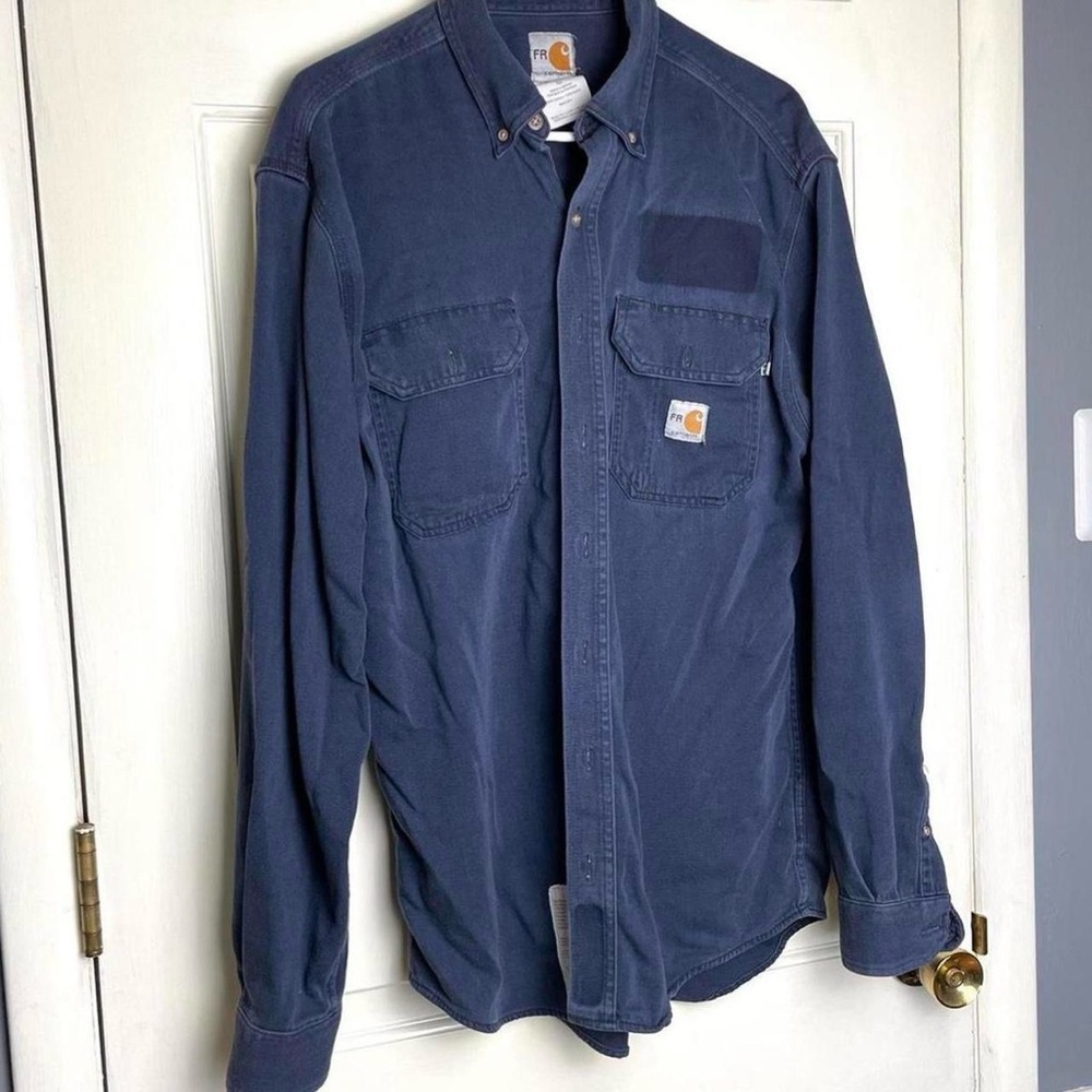 Carhartt Navy Work Shirt